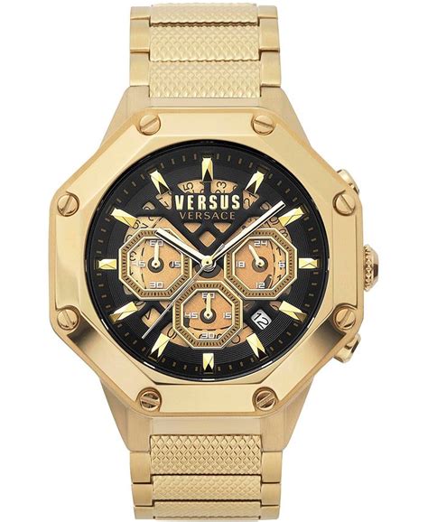 versus versace kowloon chronograph men's watch|Versus Versace Mens watches online .